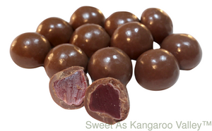 Chocolate Coated Raspberries 150g