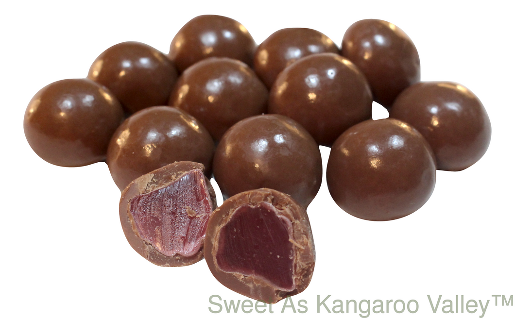 Chocolate Coated Raspberries 150g
