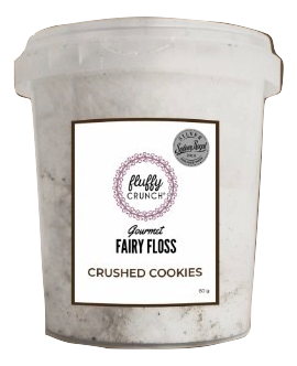 Fluffy Crunch Fairy Floss - Crushed Cookies 90g