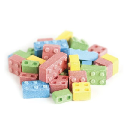 Lego Block Candy 100g