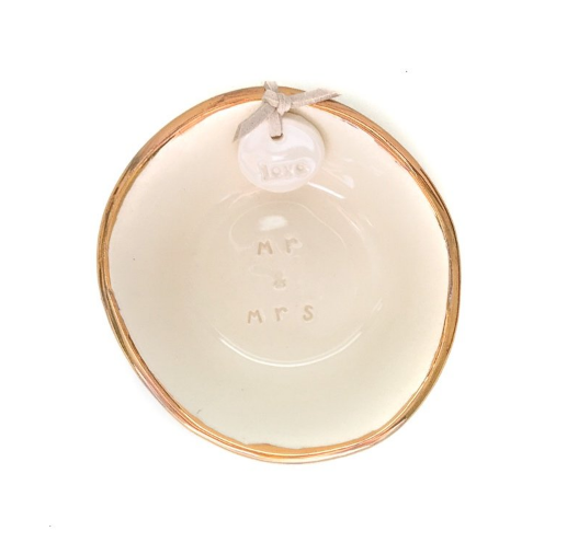 Caroline C - Mr & Mrs Ceramic Bowl