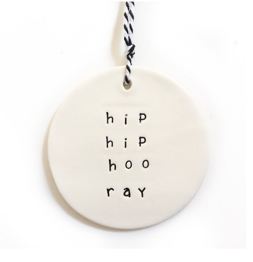 Caroline C - HIP HIP HOORAY Gift Tag