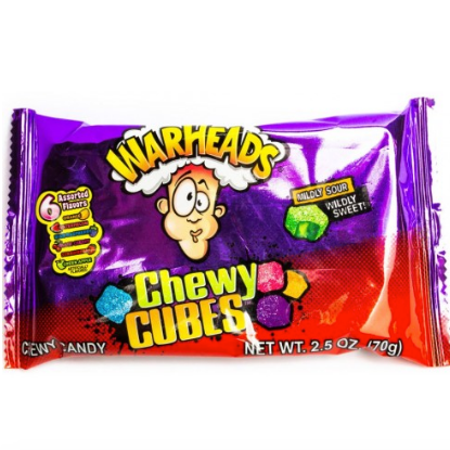 Warheads - Chewy Cubes